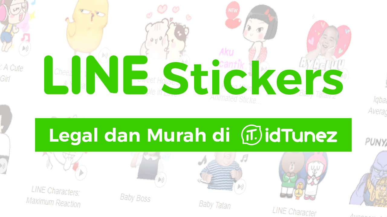 Sticker LINE Satuan Murah