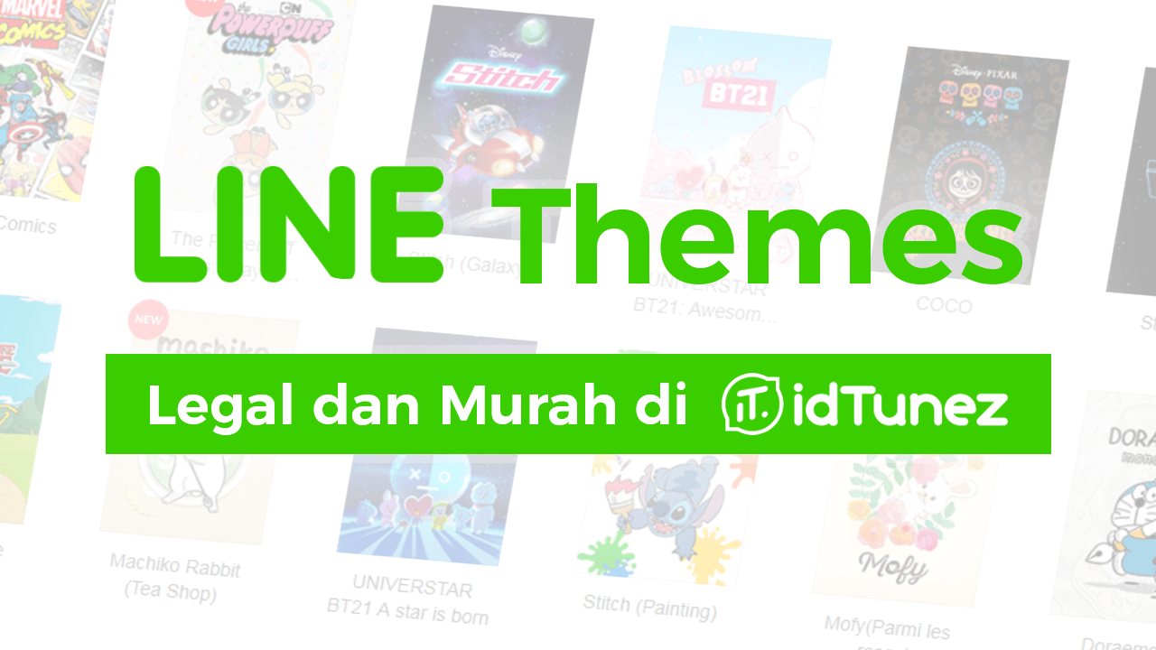 LINE Theme Satuan Murah