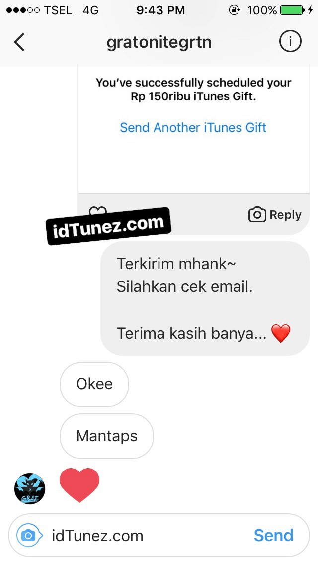 idTunez Testimonial